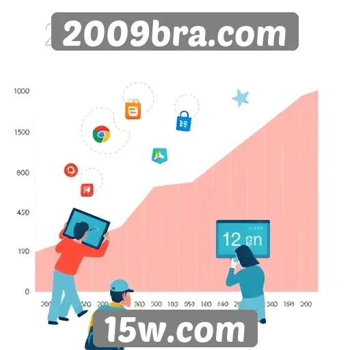 Histórico de popularidade do 2009bra entre os usuários
